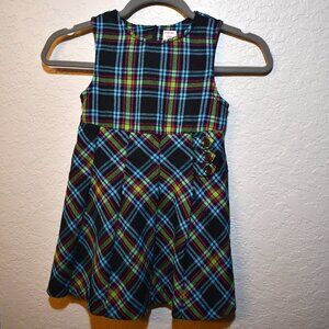 3/$15 Gymboree Plaid Toddler Girls Jumper Size L (5 years)